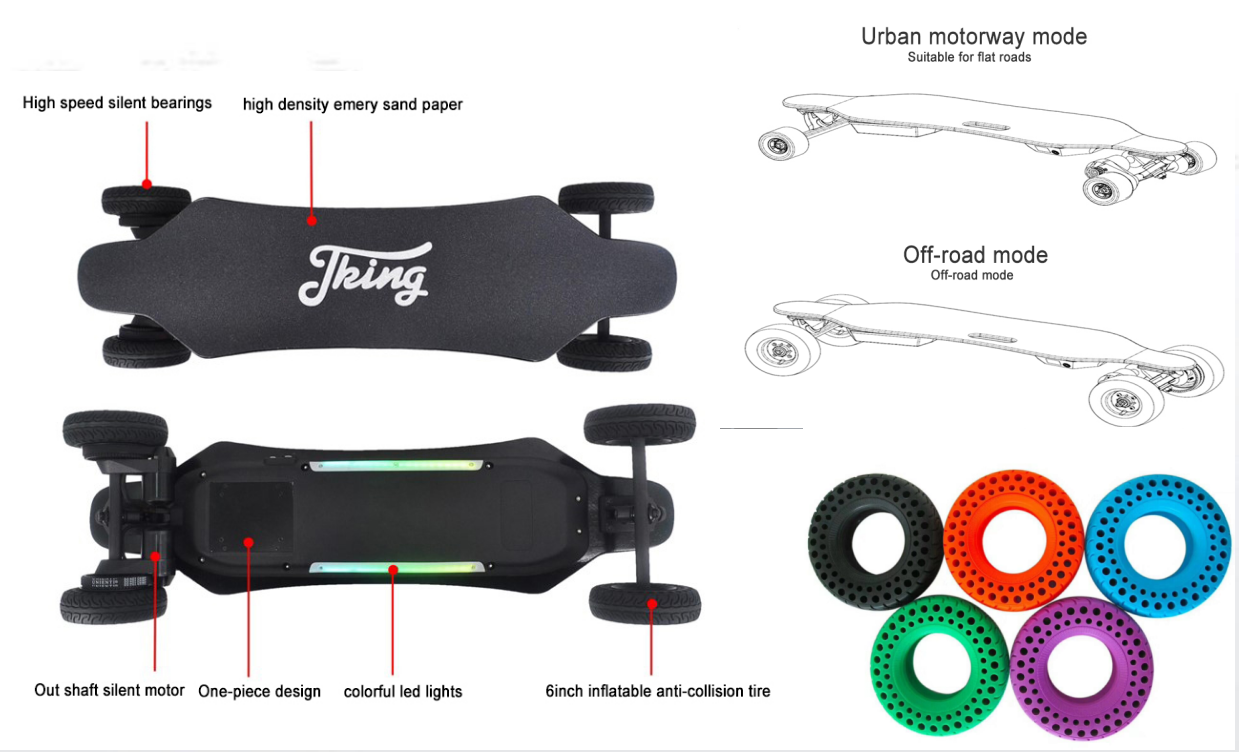 JKING JUPITER01 jkingboard the orginal electric skateboard maunfacturer